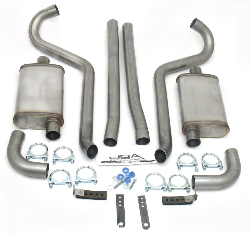 JBA 65-70 Ford Mustang 260-428 409SS Dual Turn Down Header Back Exhaust Header Back JBA
