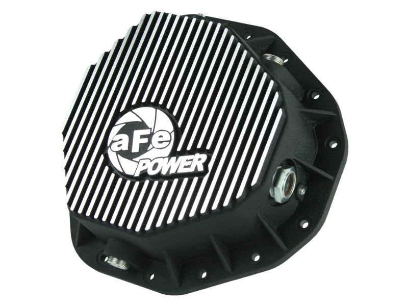 aFe Power Cover Rear Differential COV Diff R Dodge Diesel Trucks 03-05 L6-5.9L Machined Diff Covers aFe