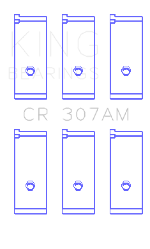 King Engine Bearings Suzuki G-10 (Size +0.75mm) Connecting Rod Bearing Set Connecting Rods King Engine Bearings