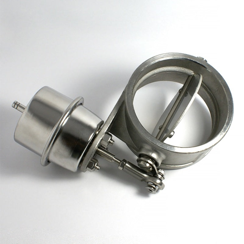 Stainless Bros 2.50in Normally Open / Vacuum Close 304SS Valve Exhaust Cutouts Stainless Bros