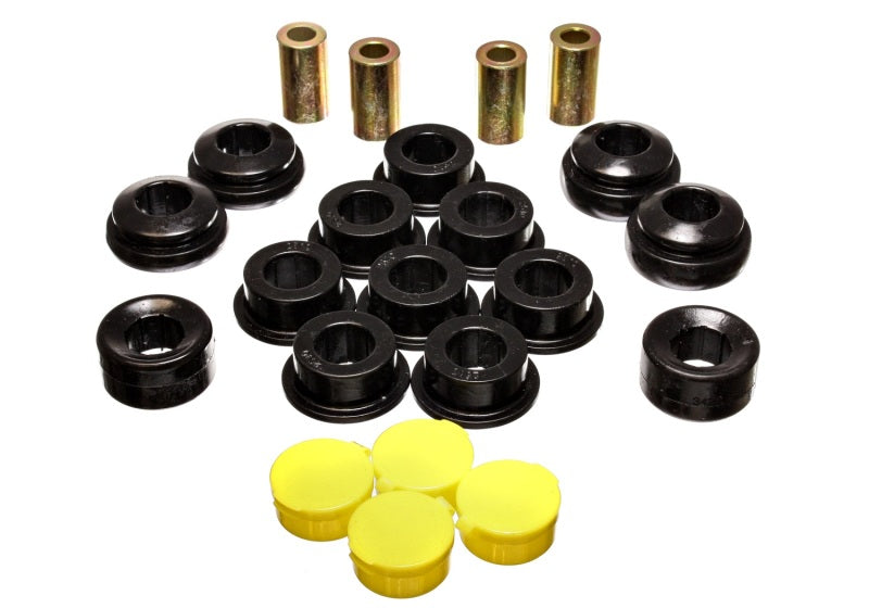 Energy Suspension 02-04 Acura RSX (includes Type S) Black Rear Control Arm Bushing Set Bushing Kits Energy Suspension