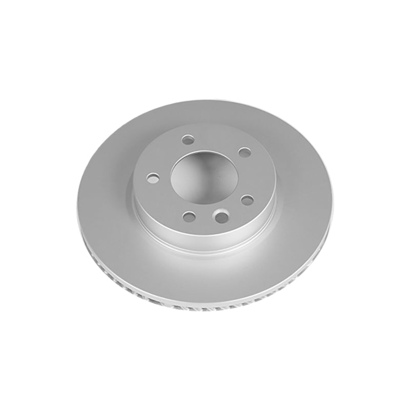 Power Stop 04-06 Porsche Cayenne Front Right Evolution High Carbon Geomet Coated Rotor Brake Rotors - OE - Cryo PowerStop