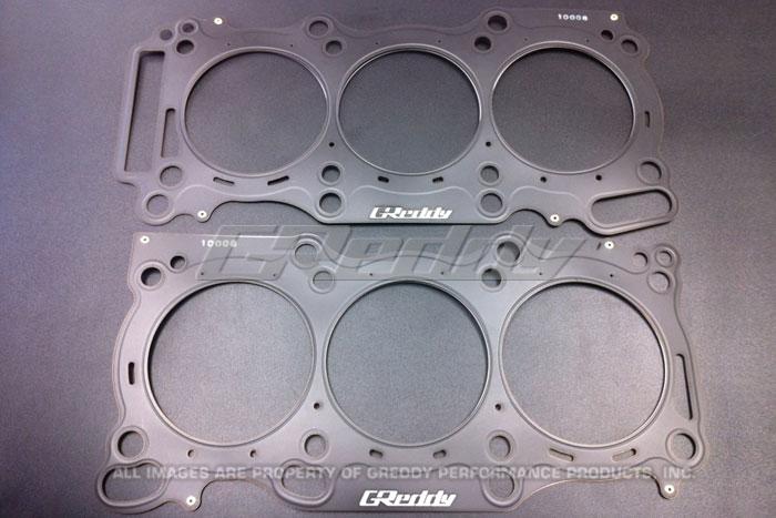 GReddy 09+ Nissan GTR R35 VR38DETT 0.8mm Thick 99mm Bore Metal Head Gaskets (Set of 2) Gasket Kits GReddy