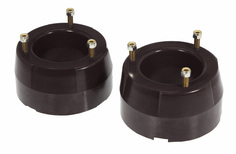 Prothane 94-05 Dodge Ram 4wd Front Coil Spring 2in Lift Spacer - Black Spring Insulators Prothane