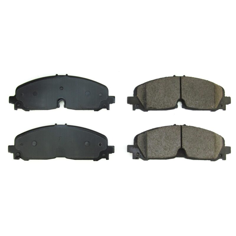 Power Stop 2021 Chevrolet Colorado Front Z16 Evo Ceramic Brake Pads Brake Pads - OE PowerStop
