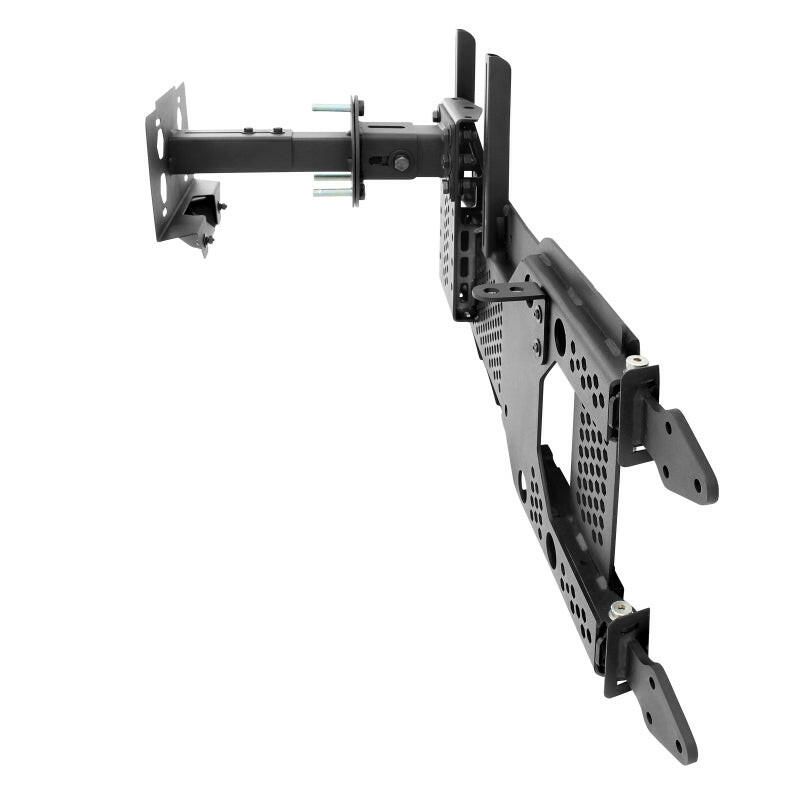 Go Rhino 08-22 Jeep Wrangler JL/JLU Body Mount Spare Tire Carrier - Tex. Blk Tire Carriers Go Rhino