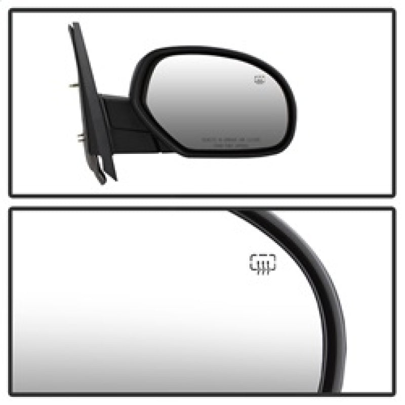 xTune 07-14 Chevy Silverado Heated Mirror - Right MIR-03CS07-PW-R Side Mirrors SPYDER