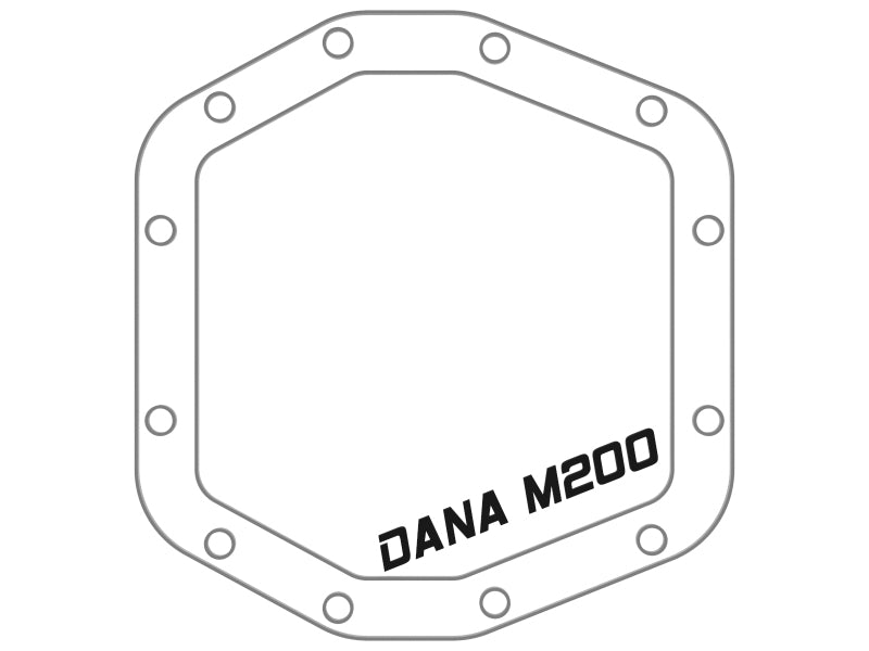 aFe Power Street Series Rear Differential Cover Raw w/Machined Fins 18-21 Jeep Wrangler JL Dana M200 Diff Covers aFe