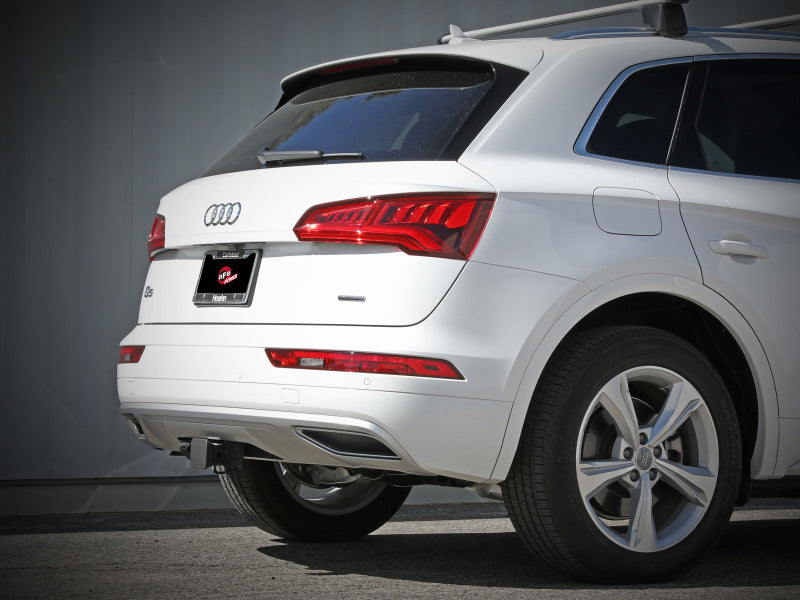 aFe MACH Force-Xp 17-21 Audi Q5 L4-2.0L (T) 3in to 2.5in Stainless Steel Cat-Back Exhaust System Catback aFe