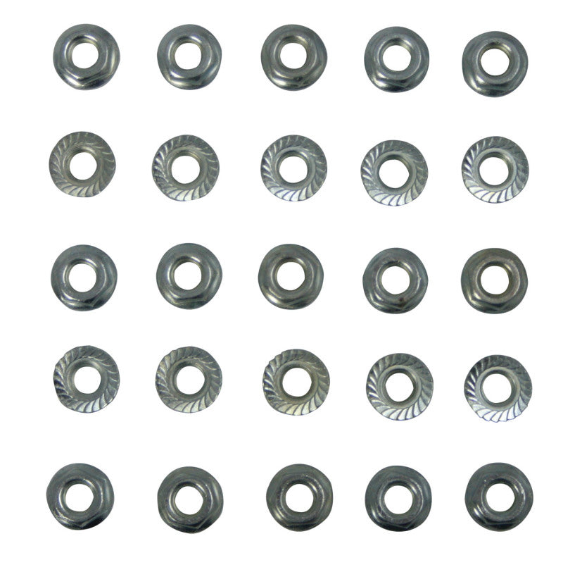 Moroso Oil Pan Nuts - 5/16in x 24in - 25 Pack Hardware - Singles Moroso