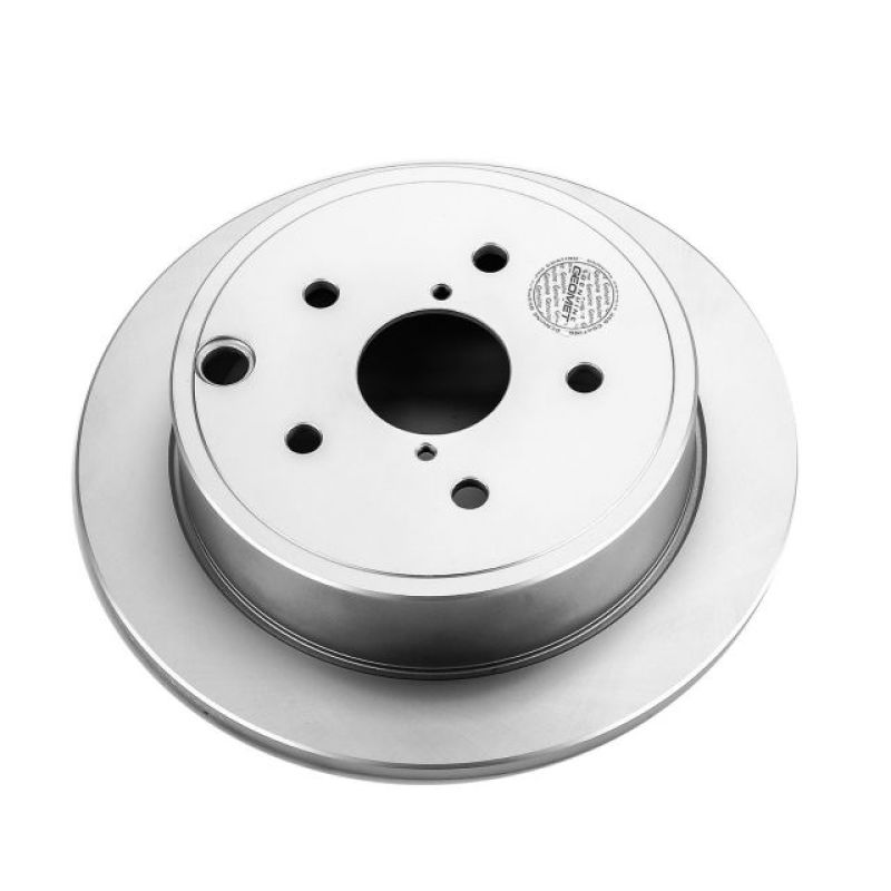 Power Stop 15-19 Subaru WRX Rear Evolution Geomet Coated Rotor Brake Rotors - OE - Cryo PowerStop