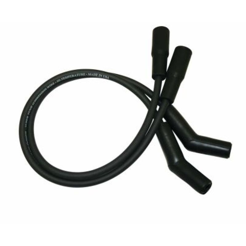 Moroso 99-08 Harley-Davidson FLT/FLHT/FLHR/FLTR Suppression Core Wire Set - Black Spark Plug Wire Sets Moroso