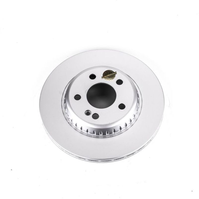 Power Stop 15-18 Mercedes-Benz C300 Rear Evolution High Carbon Geomet Coated Rotor Brake Rotors - OE - Cryo PowerStop