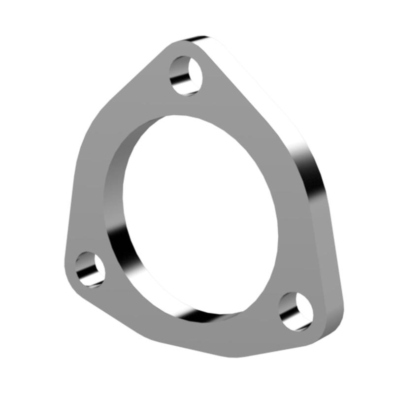 QTP 2.5in Weld-On QTEC 3 Bolt Flange Flanges QTP