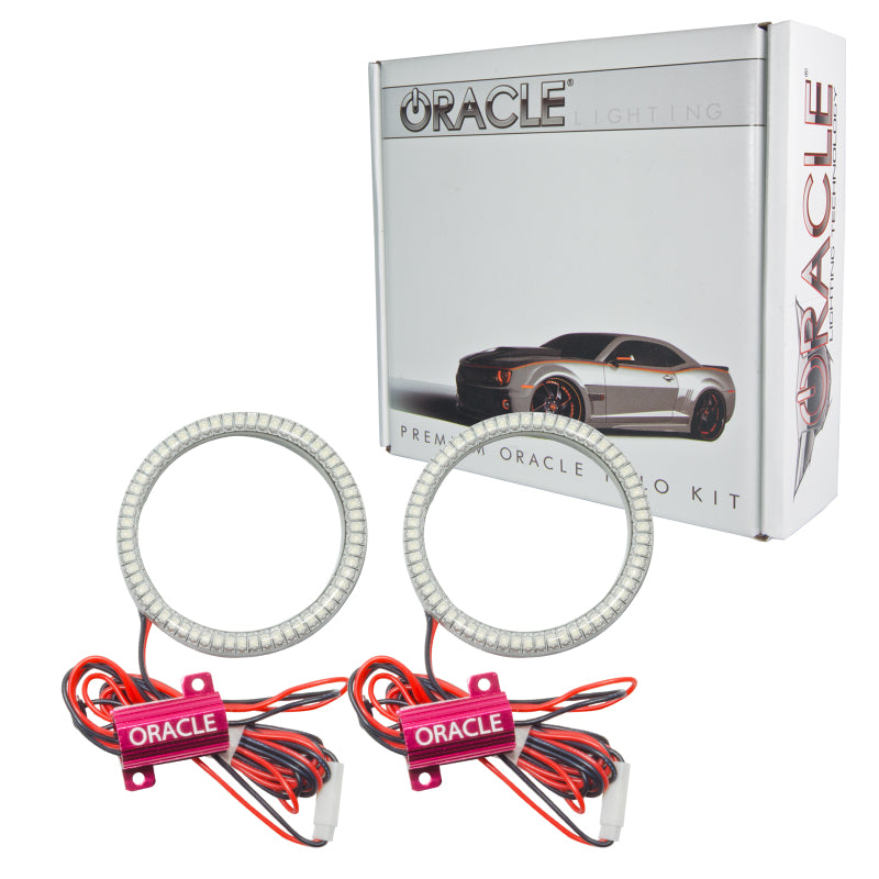 Oracle Ford Mustang 15-20 WP LED Projector Fog Halo Kit - White Fog Lights ORACLE Lighting