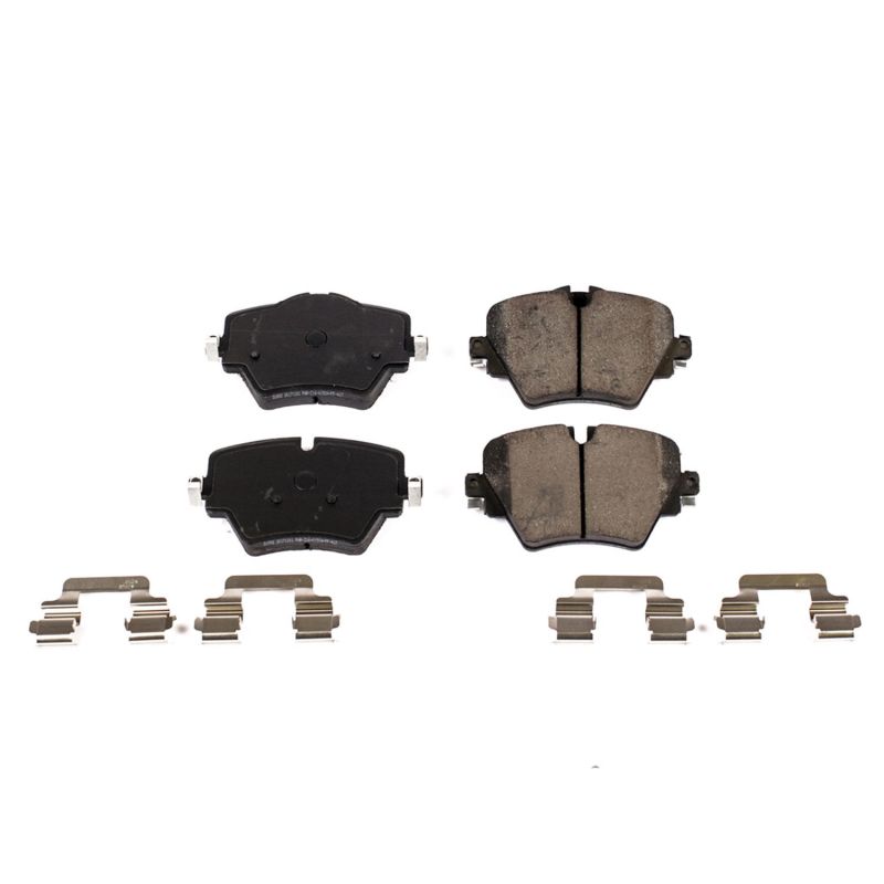 Power Stop 2019 BMW 330i Front Z17 Evolution Ceramic Brake Pads w/Hardware Brake Pads - OE PowerStop