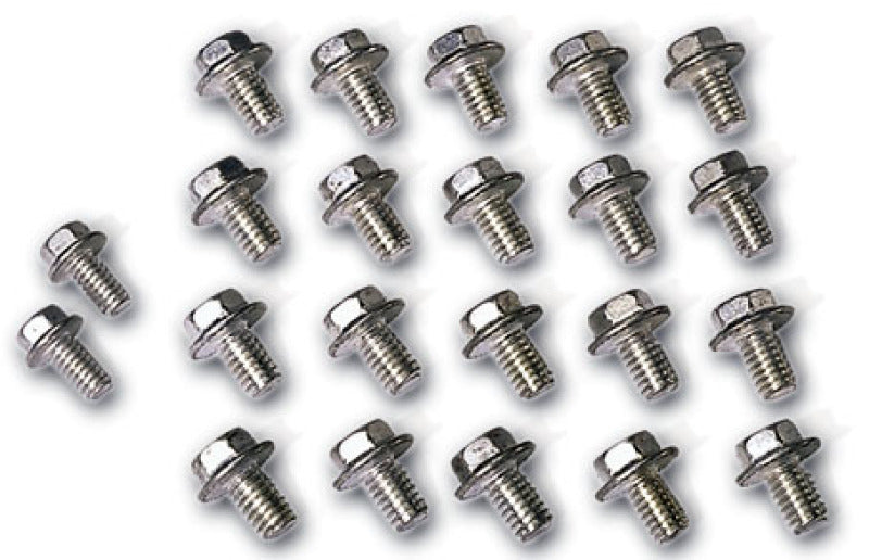 Moroso Bolts Oil Pan Chevrolet Big Block/Pontiac Self Locking Oil Pan Bolts - Set of 22 Bolts Moroso
