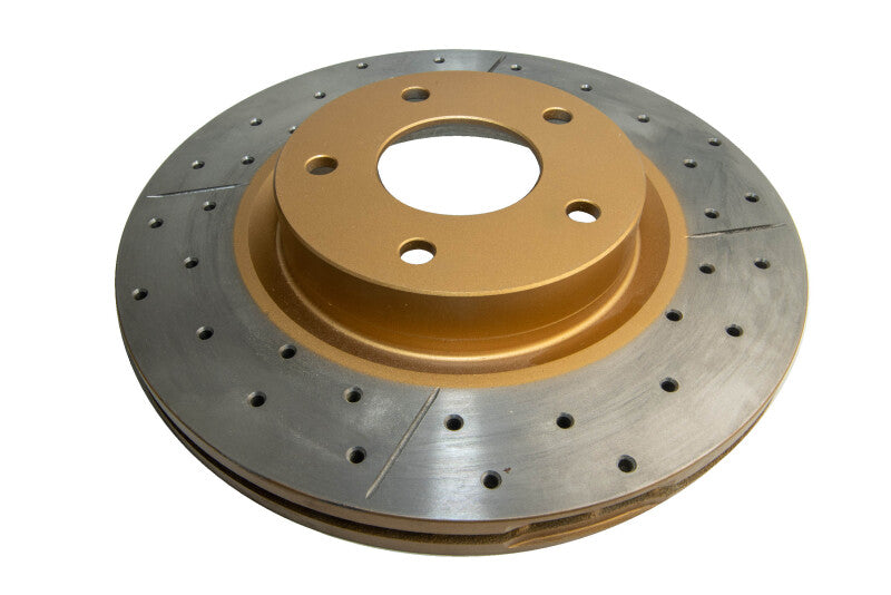 DBA 03-05 350Z / 03-04 G35 / 03-05 G35X Front Drilled & Slotted Street Series Rotor Brake Rotors - Slot & Drilled DBA