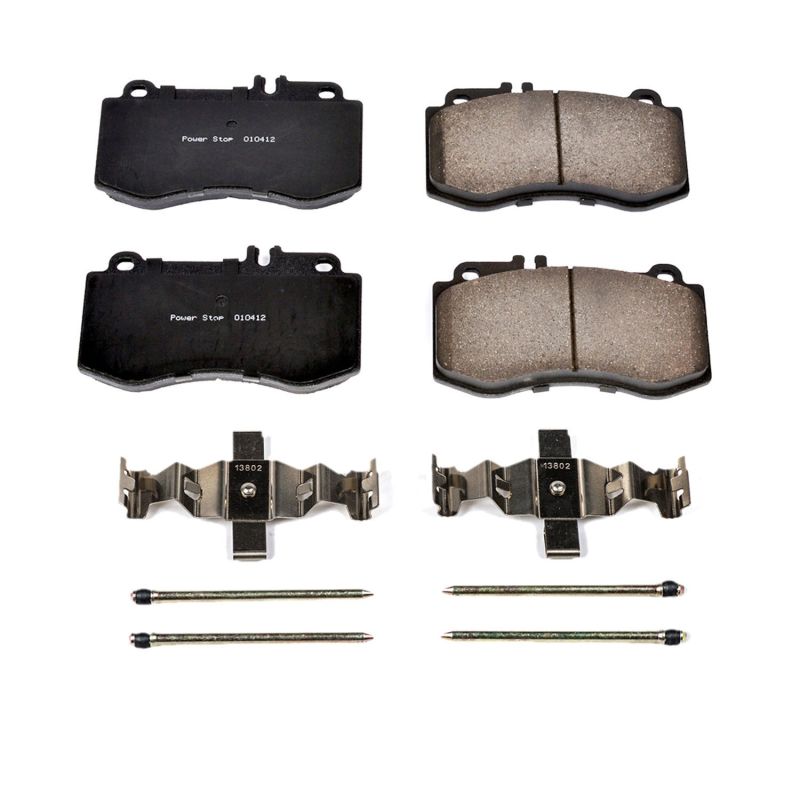 Power Stop 10-16 Mercedes-Benz E350 Front Z17 Evolution Ceramic Brake Pads w/Hardware Brake Pads - OE PowerStop