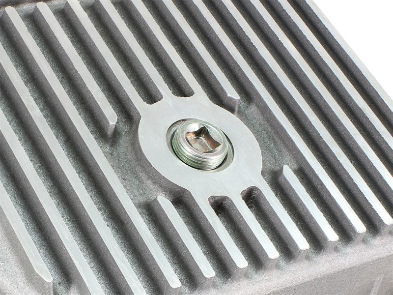 aFe Transmission Pan (Raw); Ford Trucks 93-08 AODE/4R70W Diff Covers aFe