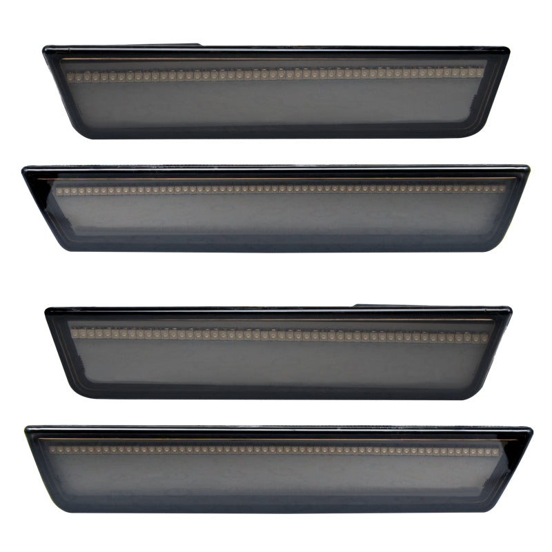 Oracle 08-14 Dodge Challenger Concept Sidemarker Set - Tinted - No Paint Light Strip LED ORACLE Lighting