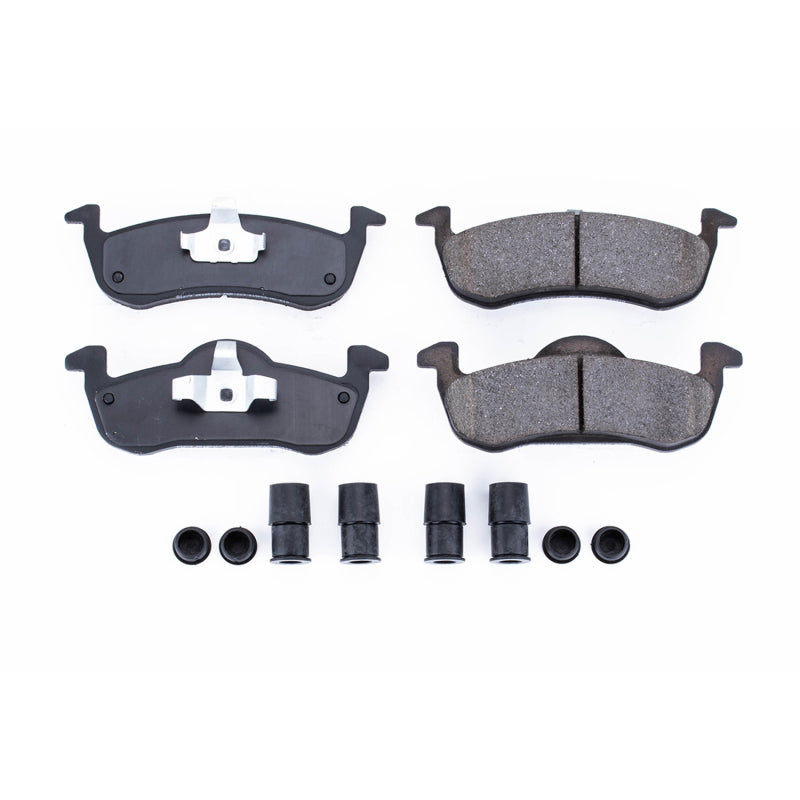 Power Stop 07-17 Ford Expedition Rear Z17 Evolution Ceramic Brake Pads w/Hardware Brake Pads - OE PowerStop