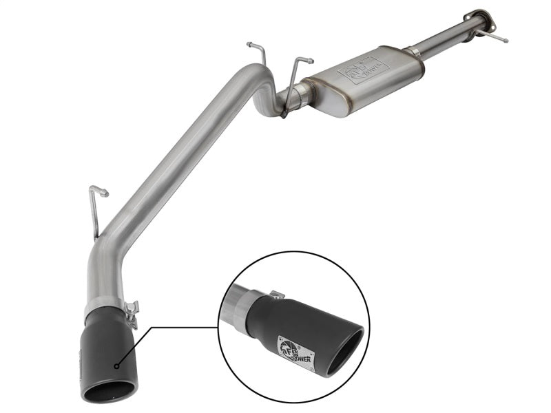 aFe MACH Force-Xp 3.0in 304 SS Cat-Back Exhaust w/ Black Tip 17-18 GM Colorado/Canyon Catback aFe