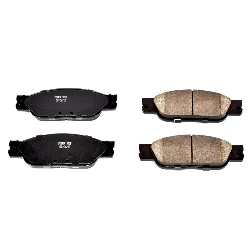 Power Stop 03-05 Jaguar S-Type Front Z16 Evolution Ceramic Brake Pads Brake Pads - OE PowerStop