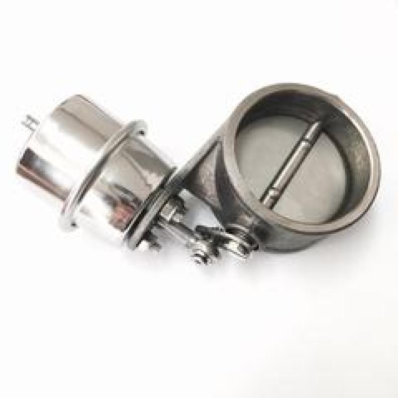 Ticon Industries 2.5in Normally Closed Titanium Valve w/ Boost Open Exhaust Cutouts Ticon