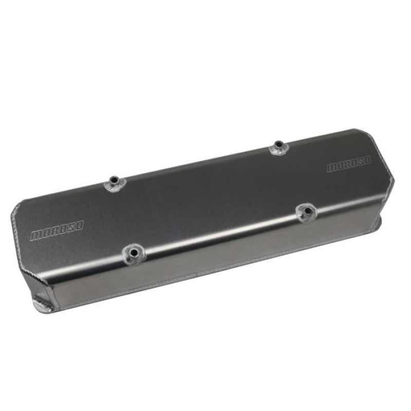 Moroso SBC MBE 10 & 13 Degree Fabricated Aluminum w/Billet Rail Valve Cover Valve Covers Moroso