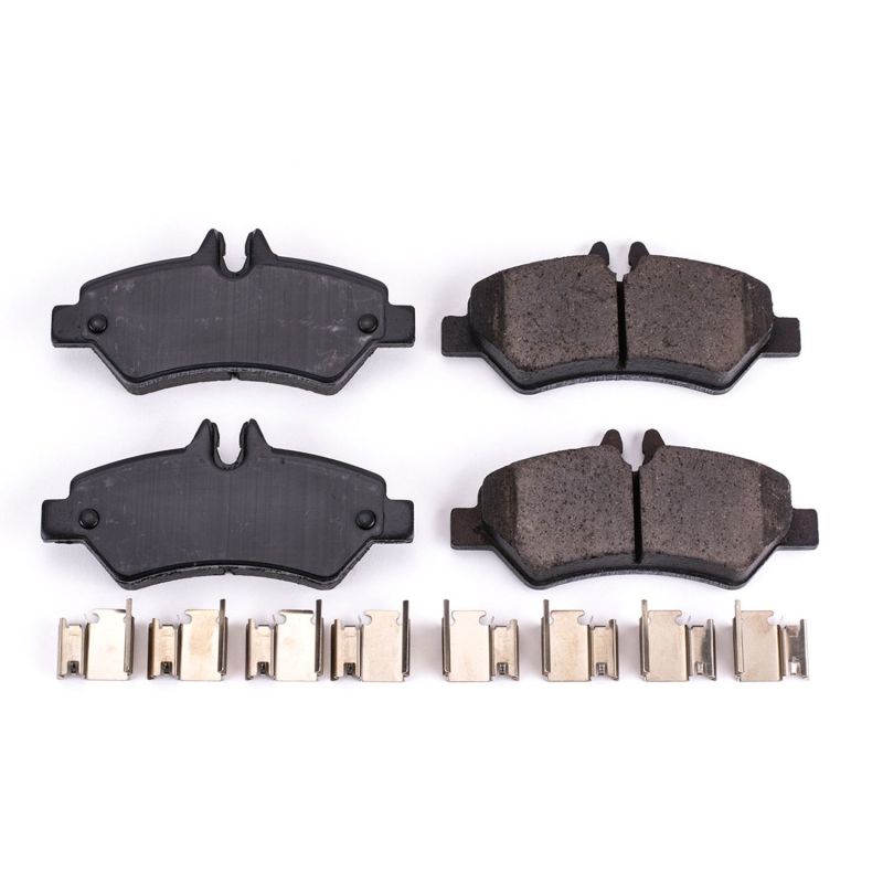 Power Stop 07-09 Dodge Sprinter 2500 Rear Z17 Evolution Ceramic Brake Pads w/Hardware Brake Pads - OE PowerStop