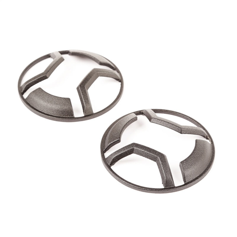 Rugged Ridge 07-18 Jeep Wrangler JK/JKU Side Marker Elite Euro Guard Kit Light Covers and Guards Rugged Ridge