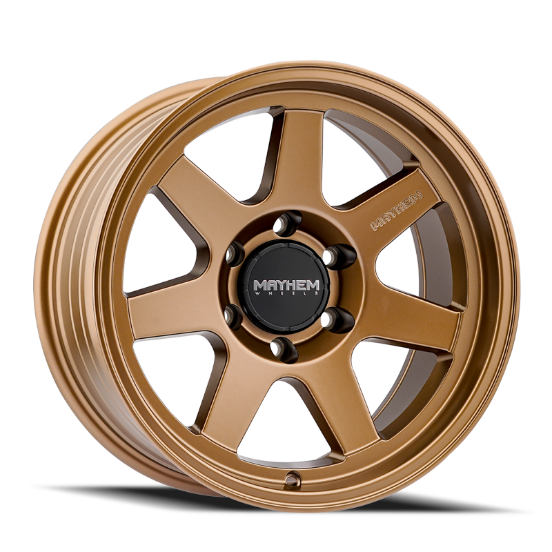 Mayhem 8307 Convoy 17x9 / 6x135 BP / -6mm Offset / 87.1mm Hub Matte Black Wheel Wheels - Cast Mayhem