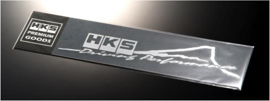 HKS HKS STICKER FUJIYAMA SILVER Stickers/Decals/Banners HKS