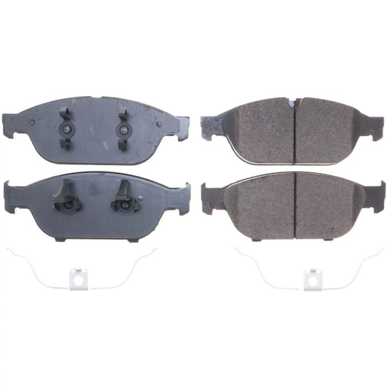 Power Stop 16-18 Audi A6 Front Z17 Evolution Ceramic Brake Pads w/Hardware Brake Pads - OE PowerStop