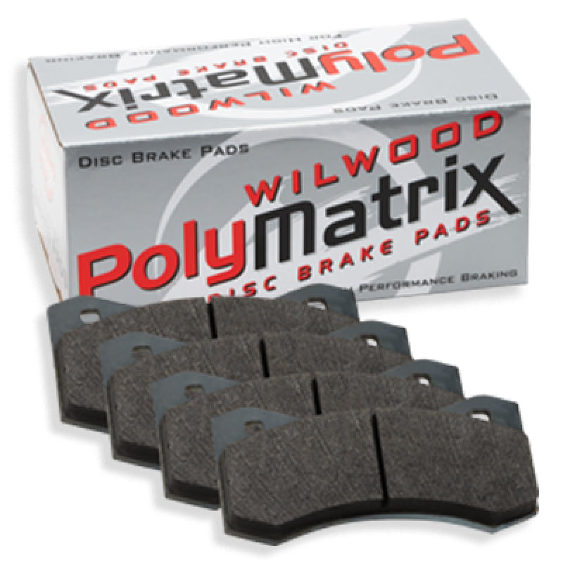 Wilwood PolyMatrix Pad Set - D627 H Brake Pads - Performance Wilwood