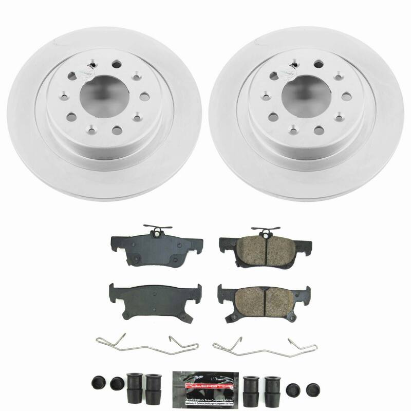 Power Stop 17-18 Buick Envision Rear Z23 Coated Brake Kit Brake Kits - Performance D&S PowerStop