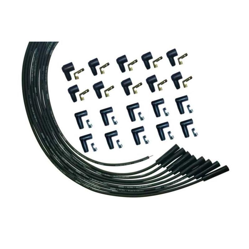 Moroso Universal V8 Str Plug Unsleeved HEI/Non-HEI Ultra Spark Plug Wire Set Spark Plug Wire Sets Moroso