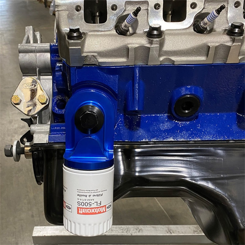 Ford Racing Push Rod V8 90 Degree Billet Oil Filter Adapter Oil Filter Other Ford Racing