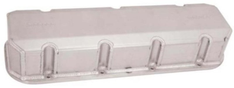 Moroso Chevrolet Big Block Valve Cover w/Billet Rail - 3.875in - Exhaust & Intake Pockets - Aluminum Valve Covers Moroso