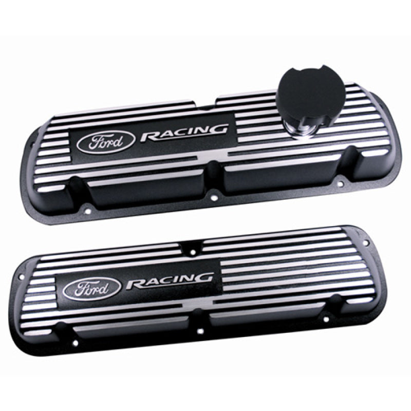 Ford Racing Black Satin Valve Covers Racing EFI Valve Covers Ford Racing