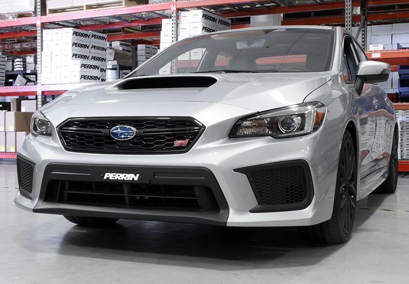 PERRIN 18-21 Subaru WRX/STI License Plate Delete - Black License Plate Relocation Perrin Performance