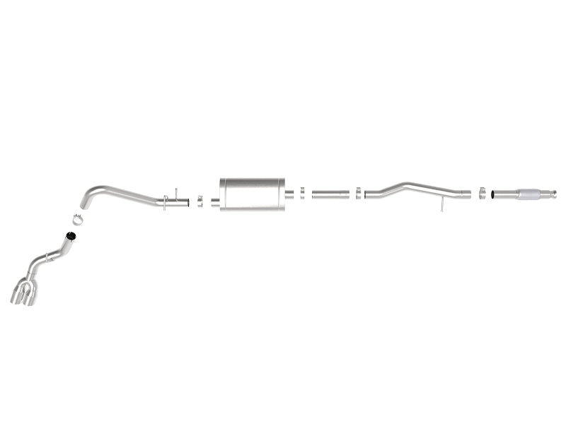 aFe Vulcan Series 3in 304SS Exhaust Cat-Back w/Pol Tip 2019 GM Silverado/Sierra 1500 V6-4.3L/V8-5.3L Catback aFe
