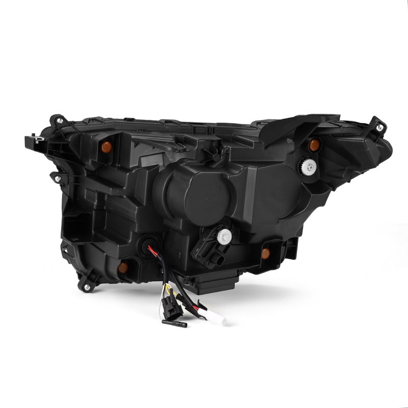 AlphaRex 23-24 Toyota Tacoma LUXX-Series LED Proj Headlights Blk w/Actv Light & Seq. Sig + DRL Headlights AlphaRex