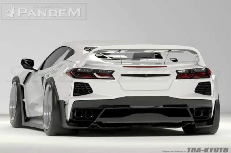GReddy Pandem RB 2020+ Chevrolet Corvette C8 Rear Wing Spoilers GReddy