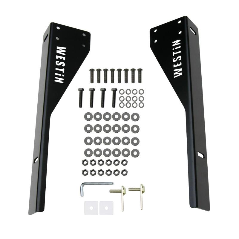 Westin 2008-2017 Ford F-250/350/450/550HD HD Headache Rack - Black Headache Racks Westin