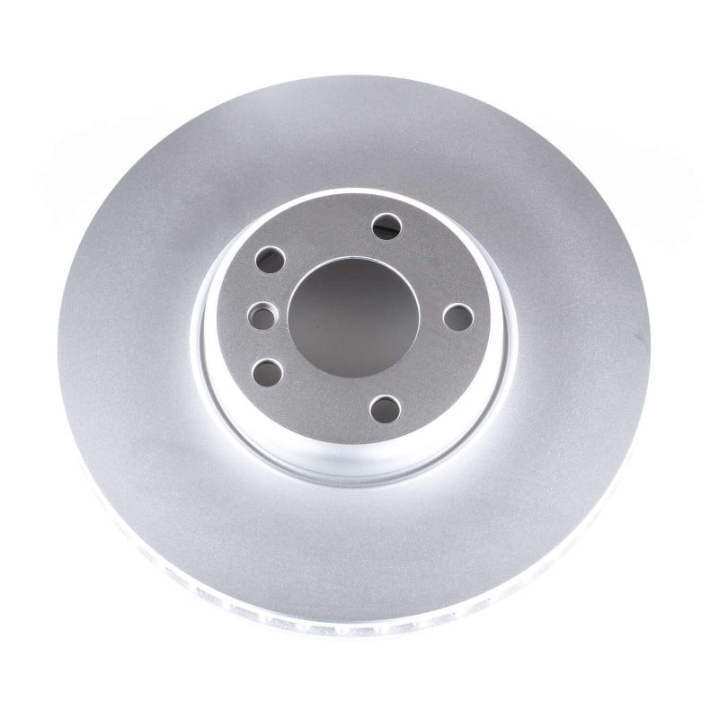 Power Stop 2013 BMW 528i Front Left Evolution High Carbon Geomet Coated Rotor Brake Rotors - OE - Cryo PowerStop