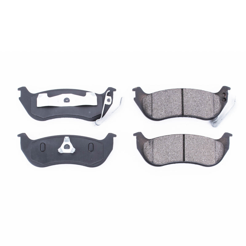 Power Stop 03-07 Jeep Liberty Rear Z16 Evolution Ceramic Brake Pads Brake Pads - OE PowerStop