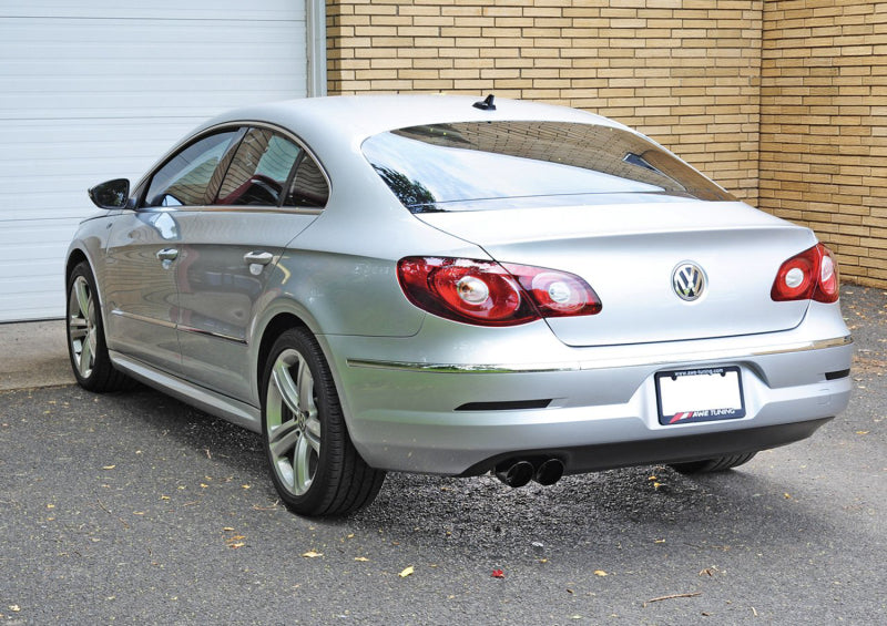 AWE Tuning VW CC 2.0T Touring Edition Performance Exhaust - Diamond Black Tips Catback AWE Tuning
