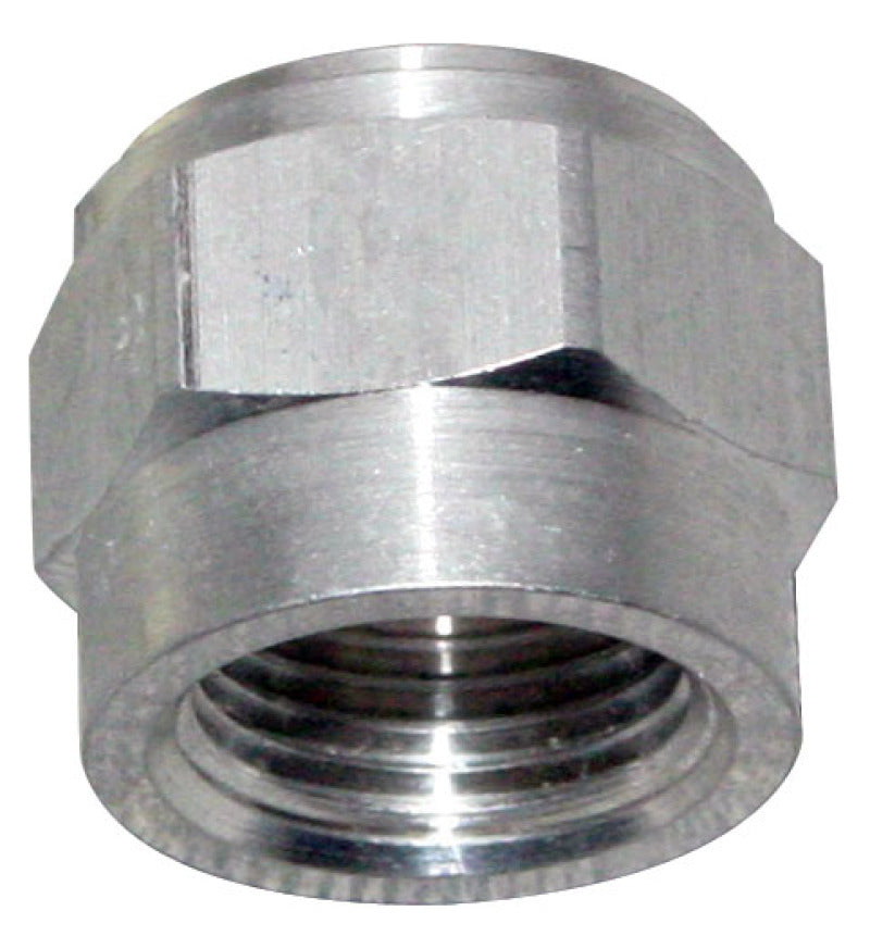 Moroso 3/8in NPT Female Weld-On Bung - Aluminum - Single Bungs Moroso